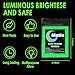 Matio Glow in The Dark Pigment Powder, 15g/0.5oz Fluorescent Rose Red Epoxy Resin Luminous Pigments Long Lasting Craft Colorant Dye for Slime,Nails Art,Acrylic Paint,DIY Fine Art Decor