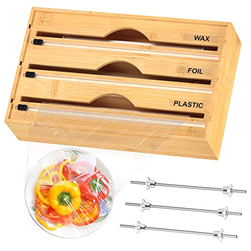 Bambus-Wickelspender, 40,6 cm, 3 Fächer Cover