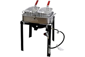 Dual 2 Basket Deep Fryer: The Ultimate Outdoor Cooking Companion