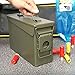 Boomstick Gun Accessories .30 Cal Ammo CAN Ammo Box Ammunition Box 30 Cal Ammo Can Green Ammo Cans 30 Caliber Rounds Box OD Green Can