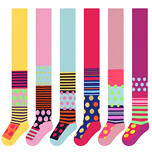 L&K-II 6er Strumpfhose für Mädchen verstärkte Baumwolle Kinder...