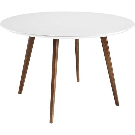 Amazon.com - Modway Platter 47" Mid-Century Modern Round Kitchen and ...