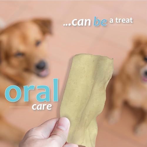 Miniatura 5 de Ora-Clens Masticables de higiene bucal para perros medianos, golosinas dentales enzimáticas para el cuidado bucal diario, limpia los dientes y