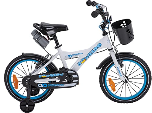 Actionbikes Kinderfahrrad Donaldo - 16 Zoll - V-Break Bremse - Stützräder - Luftbereifung - Ab 4-7 Jahren - Jungen & Mädchen - Kinder Fahrrad - Laufrad - BMX - Kinderrad (Donaldo 16 Zoll) – Bild 3