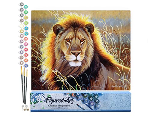 🖌️ COLORI ACRILICI DI QUALITÀ: i vasetti di vernice sono preparati con cura in modo che ogni colore corrisponda alla foto originale. La nostra vernice acrilica è rispettosa dell’ambiente ed è confezionata sottovuoto per mantenere una freschezza perfetta. Ogni colore viene fornito in quantità sufficiente per terminare la tela prestampata e copre perfettamente i numeri. I pigmenti utilizzati sono resistenti alla luce e danno colori vivaci.