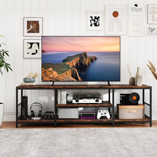 GIANTEX TV Schrank, Lowboard TV Board 150cm lang, Fernsehschrank...