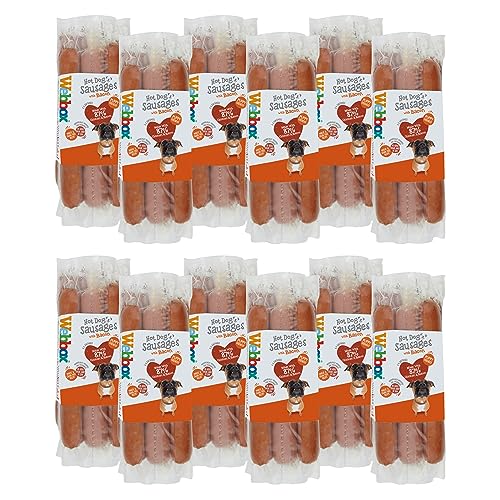 Webbox Hot Dog Sausages Dog Treats, Puppy Friendly, Individually Wrapped for Freshness No Artificial Colours - Image 4