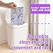 10 Count ‌Disposable Heavy-Duty Power Mop Pads Refills for Swiffer Power Mop,Replacement Floor Cleaning Refills, Non-Washable & Unscented, Compatible with Swiffer PowerMop (Quick-Absorb, No Residue)