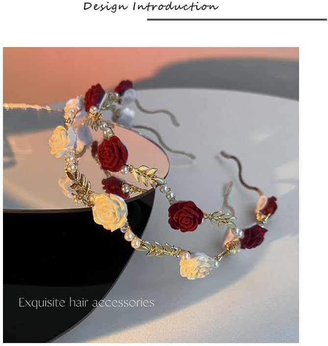 Fascia Per Capelli Sirena Con Corona E Diadema – Confezione Da 2 – Rosa – Accessorio Compleanno - 2