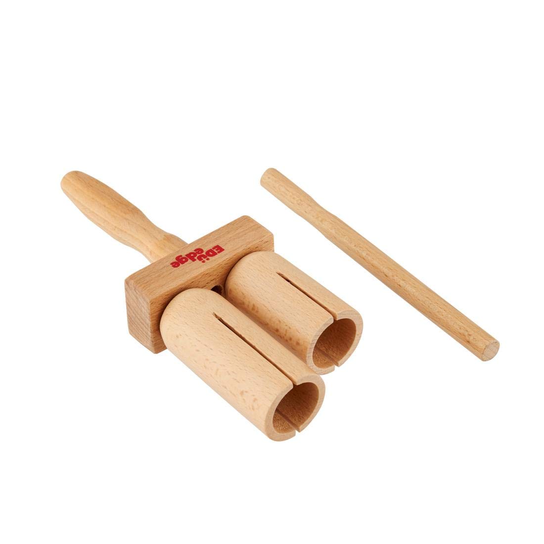 Eduedge agogo is a Child Size Musical Toy. Provides Opportunity to Make Music and Enjoy The Rhythm. Enhances Auditory Sense, Creativity and co-Ordination.