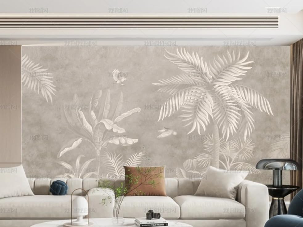 Papier peint intissé forêt amazonienne grand format 200x140 cm pour salon et chambre - 2