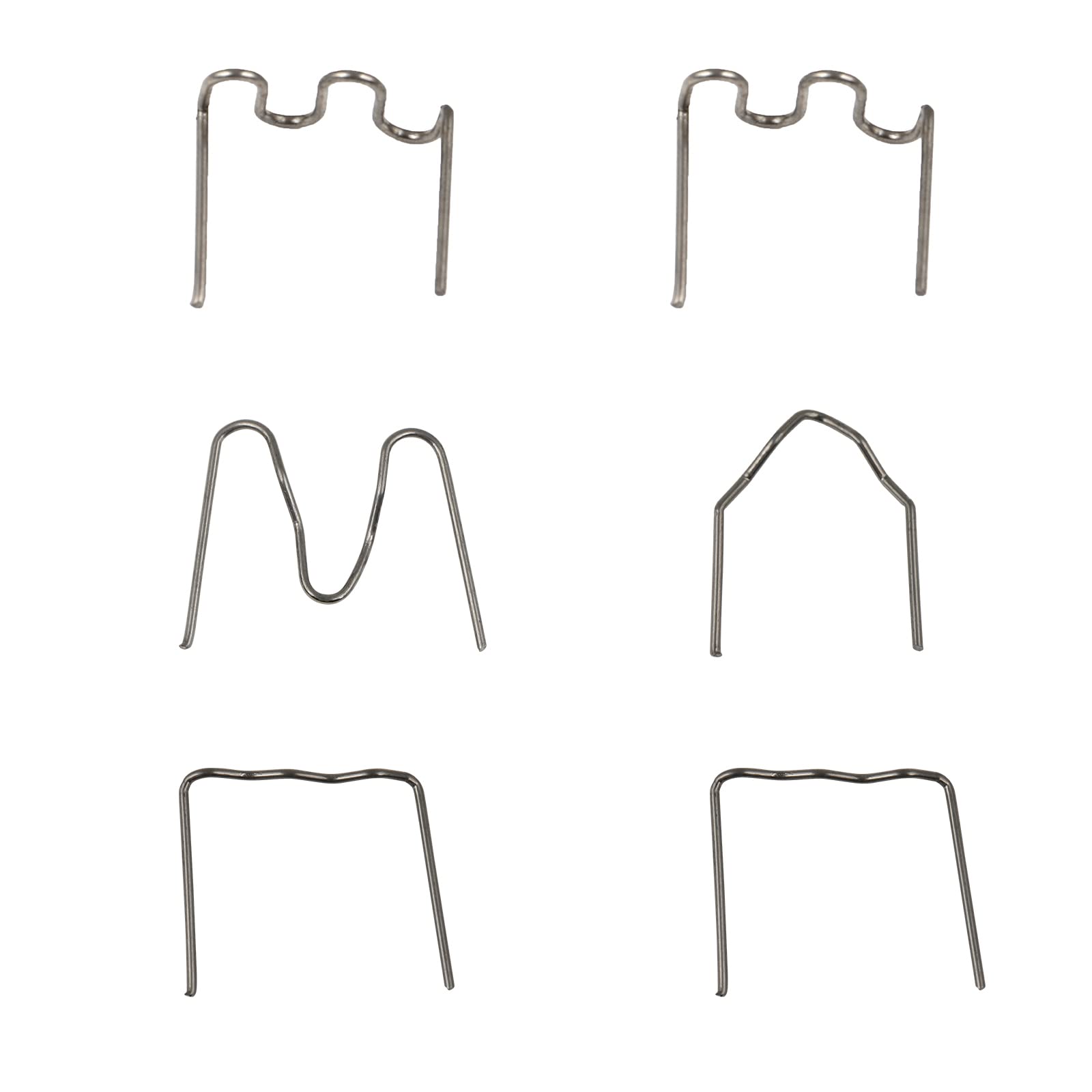 ANPART Welding Repairing Machine Car Bumper Repair Kit with 600 Staples Hot Stapler Plastic Repair Accessories Crack Repair Kit with Plier for Car Repairing