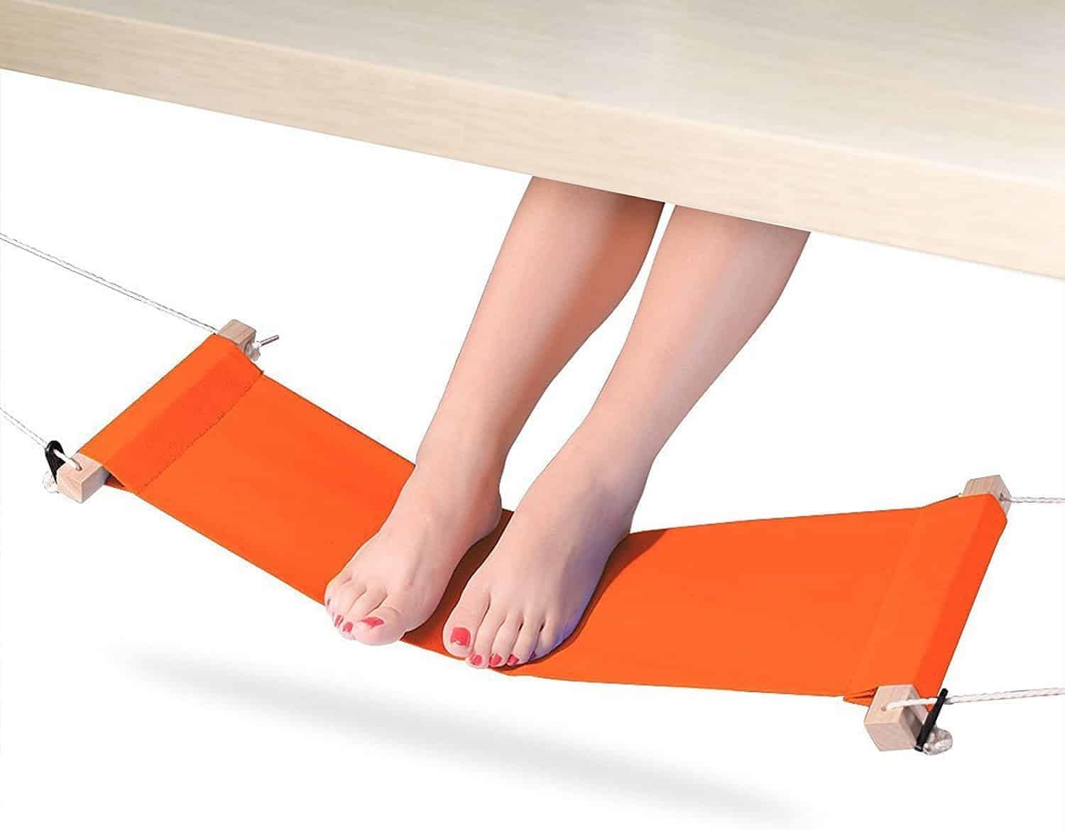 RemeFlex Under-Desk Foot Rest Hammock with Height Adjustment
