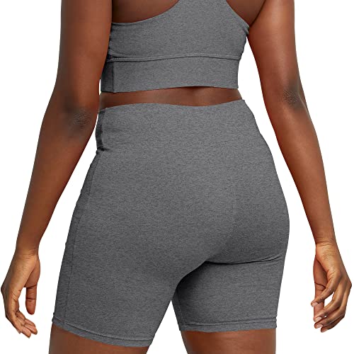 Hanes Women’s Stretch Jersey Bike Shorts, Women’s Cotton Sports Shorts, 7" Inseam3