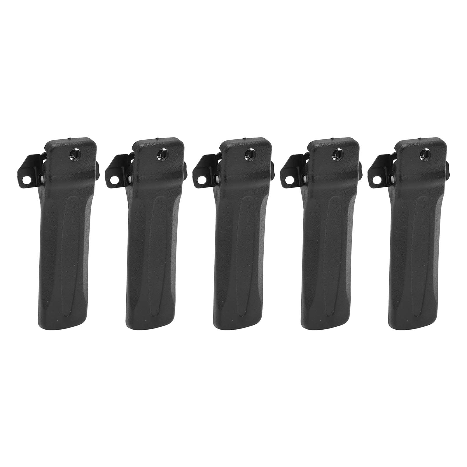 Clip da Cintura Radio da 5 Pezzi, Morsetto da Cintura Radio Portatile in Plastica Resistente per Radio TK3207 TK2207 TK3207G TK2207G