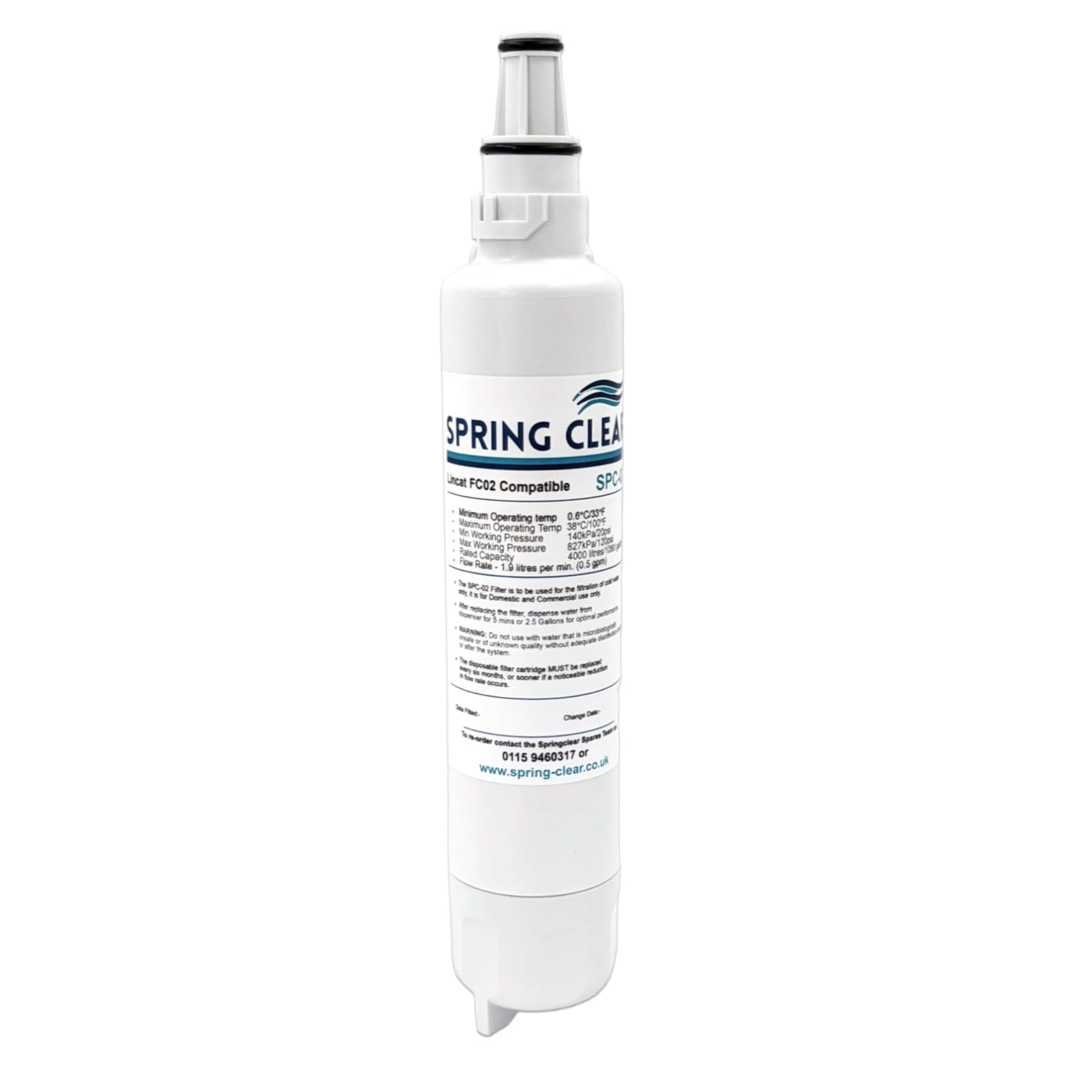 Spring Clear 3M AP2 C401SG Compatible Water Filter - SPC-02 - Lincat Filter