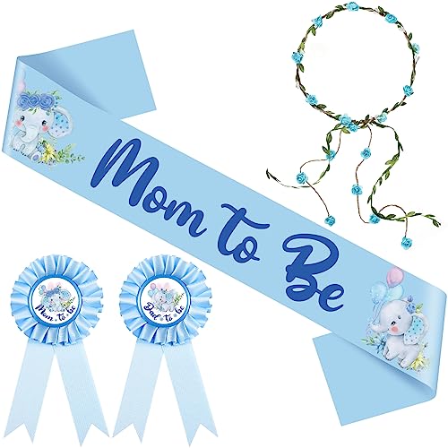 Écharpe de fête prénatale éléphant coffret cadeau souvenir pour future maman et papa