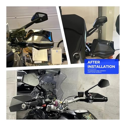 Espejos giratorios para motocicleta R 1250 GS con ajuste de rotación flexible 6