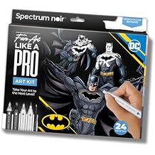 Spectrum Noir Pro Fan Art Set - 24 Piece - Batman