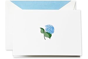 Crane Stationery | Luxury Blue Hydrangea Note Cards