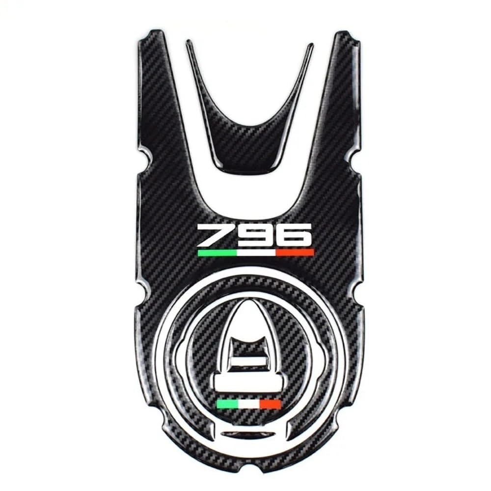 for Du&Cati Monster 696 796 821 1100 1200 Diavel Motorcycle Gas Cap Sticker Tank Pad Protector Motorcycle Tank Pad