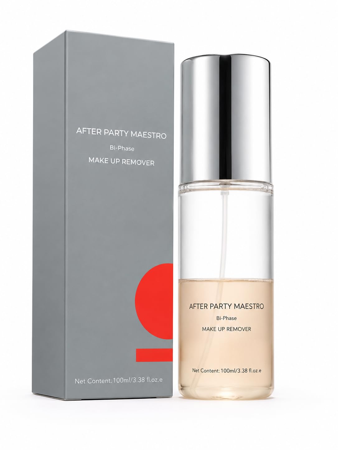 Makeup Remover After Party Maestro Bi-Phase | Gentle Cleansing | Hydrating Formula | Paraben Free | Suitable for All Skin Types | 100ml-image-4
