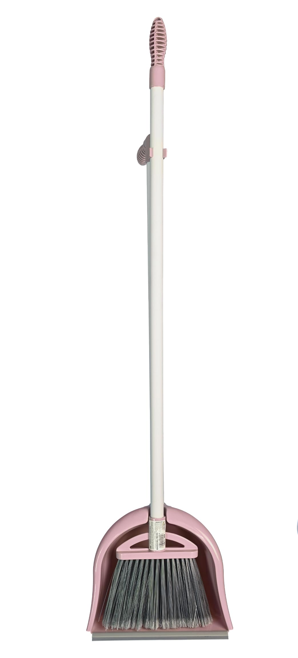 HERSIG - Escoba y recogedor sembrol Rosa | Set Escoba y recogedor sembrol Rosa. 24x19x83,5cm 18x5x102cm