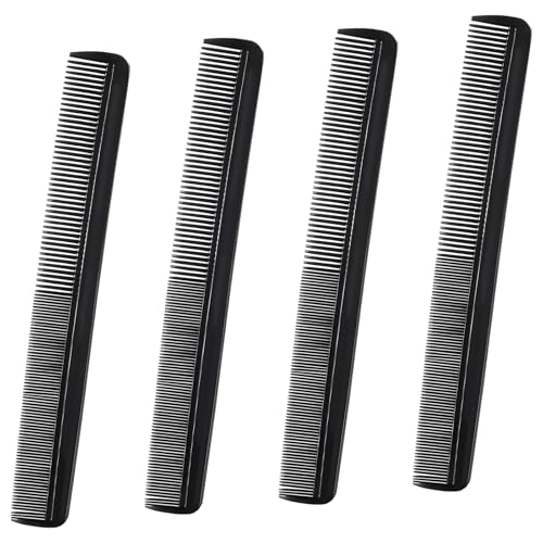 Juego de 4 Peines Portátiles Negros de 19.49 cm miniatura 1