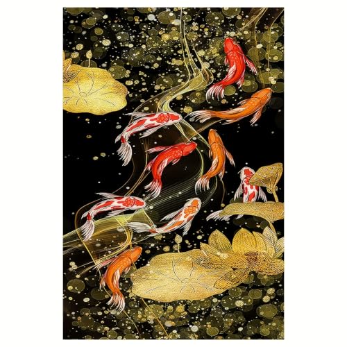 Art mural neuf poissons harmonie et bien-être pour votre intérieur