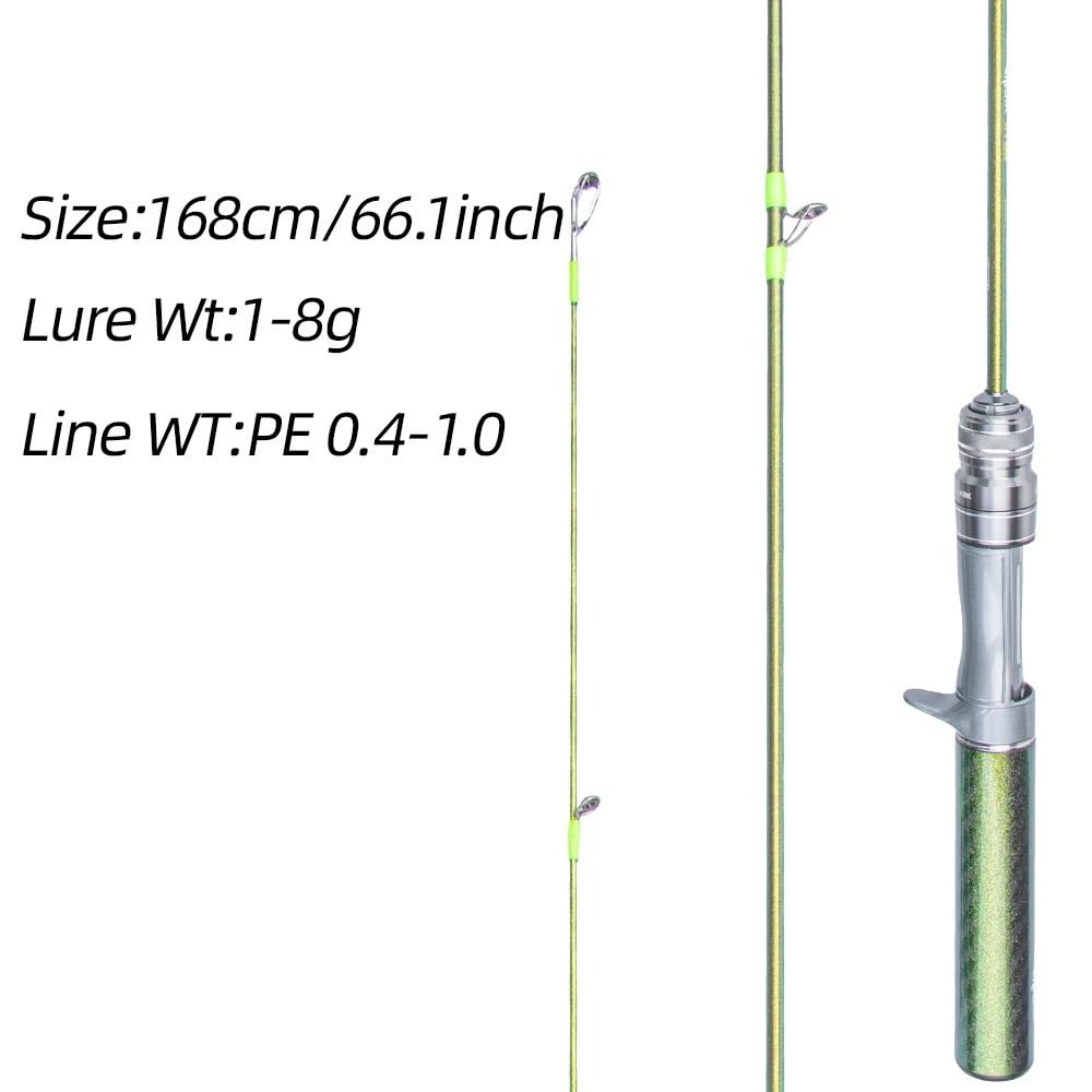 Wędka UL Carbon Fiber Trout Ultralight Casting Fishing Pole(160cm)
