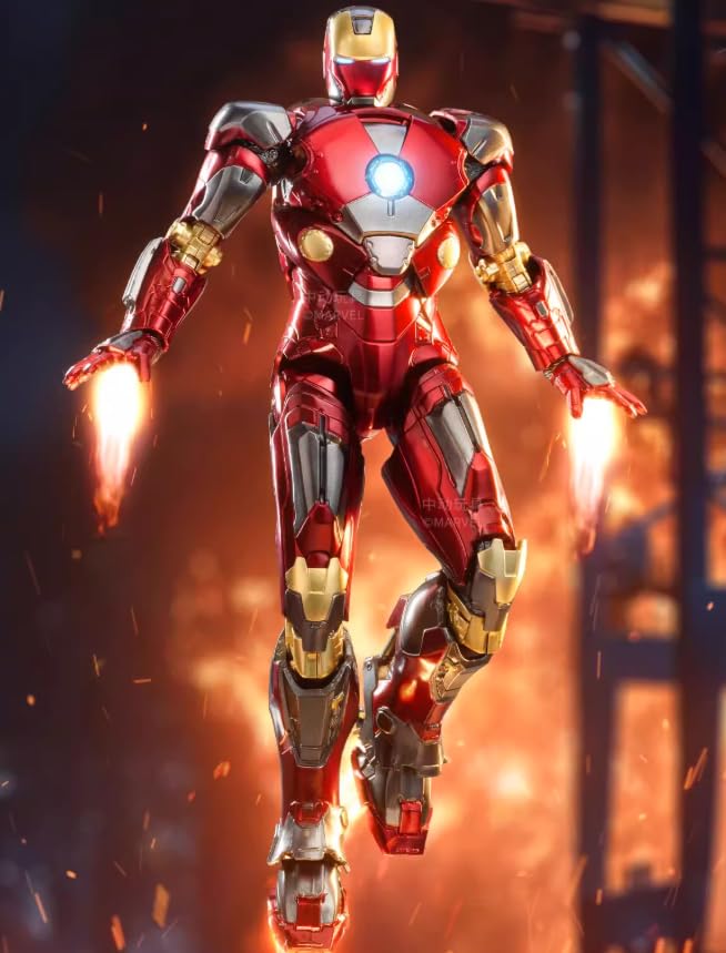 Amazon.co.jp: 「AC]中動玩具 ZHONGDONG ZDTOYS 1/10 アイアンマン