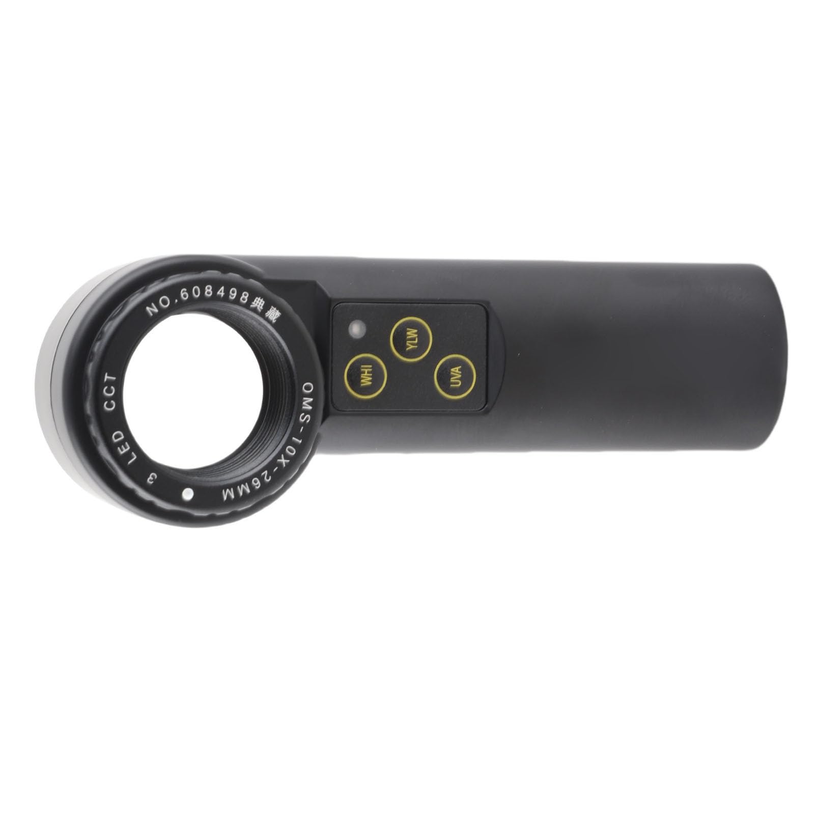 Lupa Monocular con Luz LED Portátil y Conveniente para Coleccionistas de Joyas y Antigüedades Plástico 1x (10X)