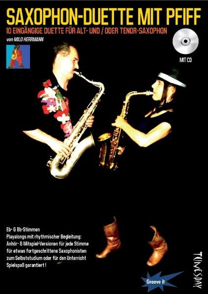 Duos de saxophone partitions avec playbacks pour progresser à deux