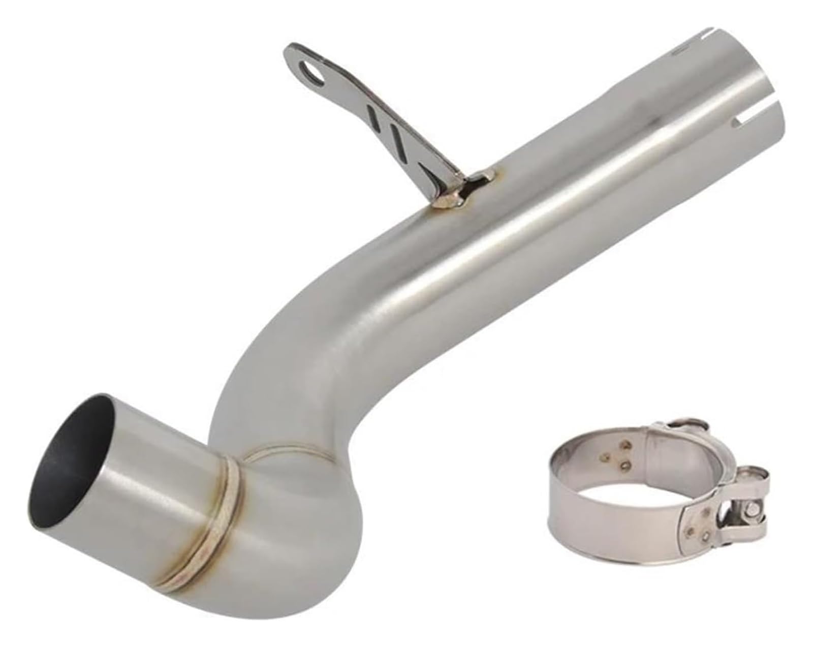 para Voge 900X 900DS 900 DS X DSX 2024 2025 Tubo De Escape Intermedio Motocicleta Silenciador Escape Moto(Stainless Steel)