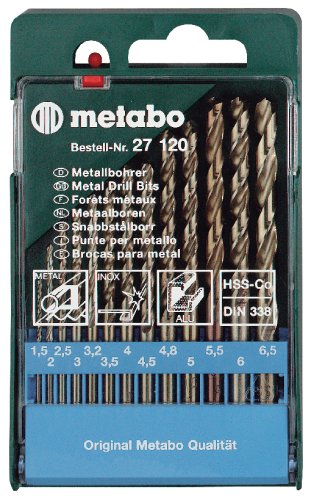 Preisvergleich Produktbild Metabo 627120000 HSS-CO-Bohrerkassette 13-teilig