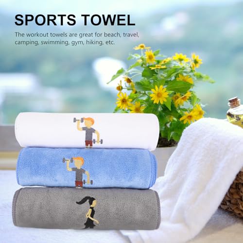 Serviettes de sport microfibre absorbantes et légères pour gym