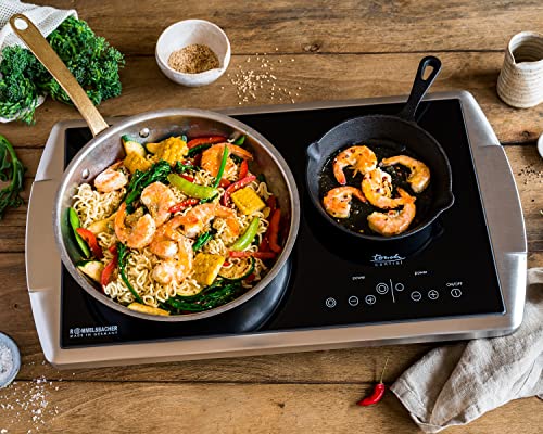 Rommelsbacher Ceran Ct 3403/TC Piastra Elettrica Doppia In Vetroceramica, Touch Control, 3400 W, In Acciaio Inox - 4