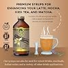 Portland Syrups Vanilla Syrup Flavoring for Coffee, Lattes, Cold Brew, Macchiatos, Cocktails, Desserts Ideal for Drinks & Adding a Vanilla Touch to Any Beverage 12 oz, 24 servings (Pack of 2)