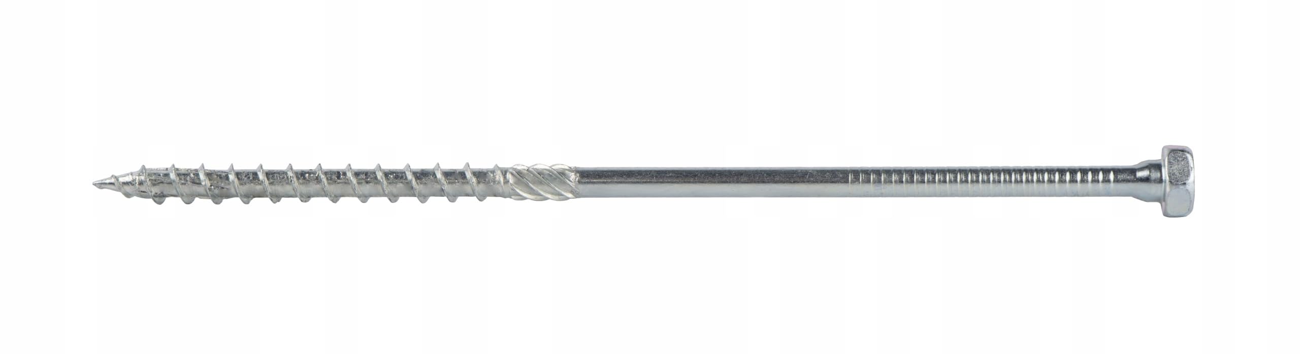 KLIMAS Wysokiej jakości wkręty do drewna z łbem sześciokątnym 8 x 40-300 mm, 50 sztuk (50, 8 x 200 mm)