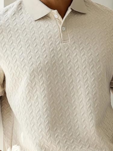 Image of Trillion Jaqquard Men's Polo T Shirt for Men (Polyester Blend | Regular Fit)