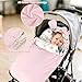 Pea Pod Baby Car Seat Blanket Stroller Footmuff Bunting Bag, Baby Sleeping Bag Fleece Plush Swaddle Blanket for Cold Weather Winter Must Have Outdoor Walking Warmth for Newborn to Infant (Camellia)