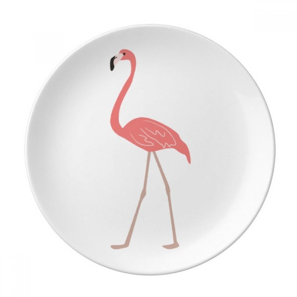 Assiette en porcelaine Flamingo 20,3 cm, l'excellence de l'art de la table décoratif