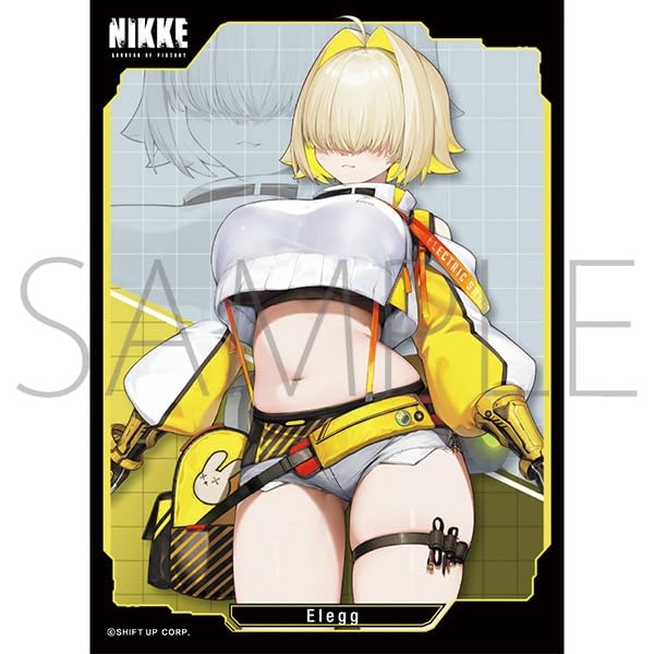 勝利の女神 NIKKE エレグ プレイマット スリーブ Amazon | きゃらスリーブコレクション マットシリーズ 勝利の女神