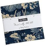Maria's Sky Charm Pack by Betsy Chutchian; 42-5 inch Precut Fabric Quilt Squares