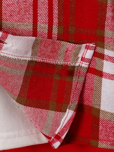 Image of Boys 2 Pieces Clothing Shorts Set Short Sleeve Plaid Button Down Shirt and Cargo Shorts Set 4-12Y
