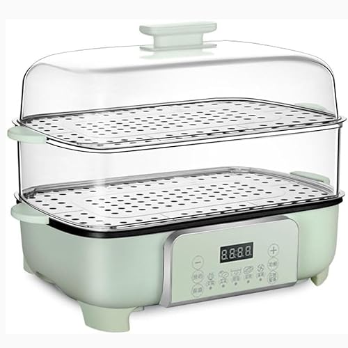 ZYJIX Elektrischer Lebensmitteldampfer 3-stufig