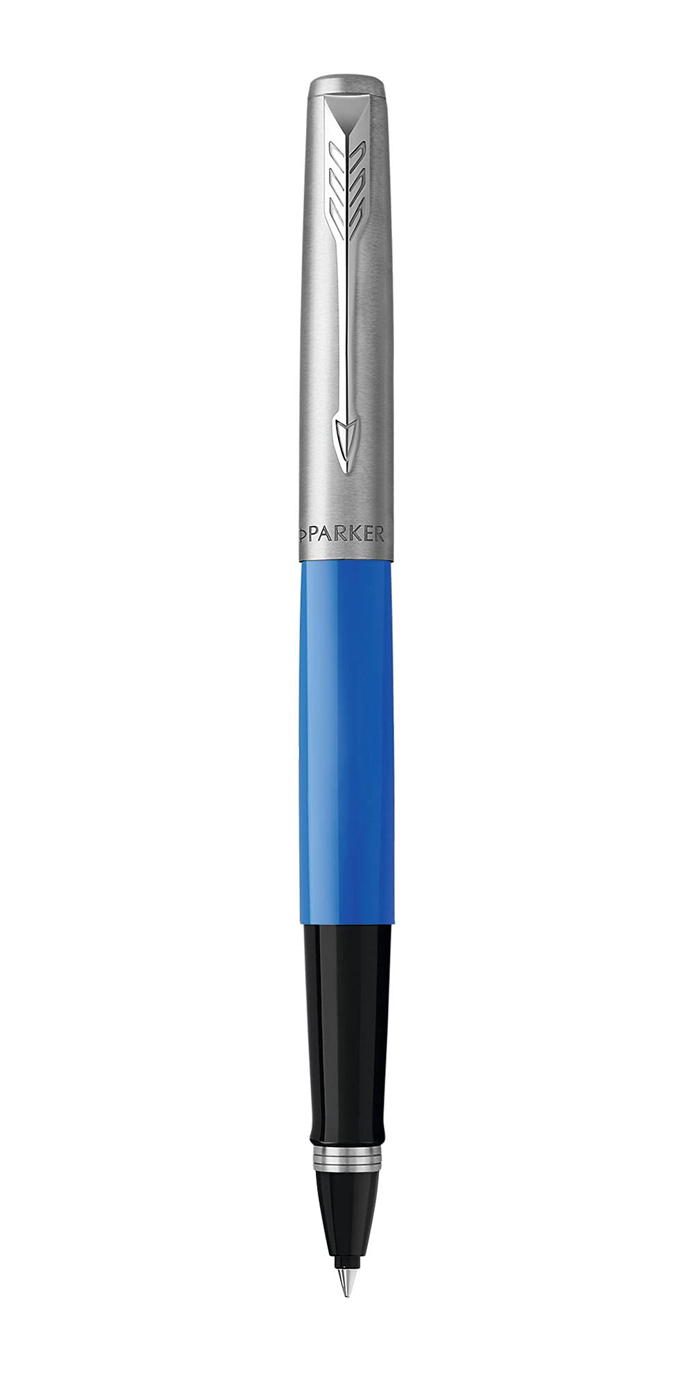 Parker Jotter Originals Rollerball Pen, Classic Blue Finish, Fine Point, Black Ink