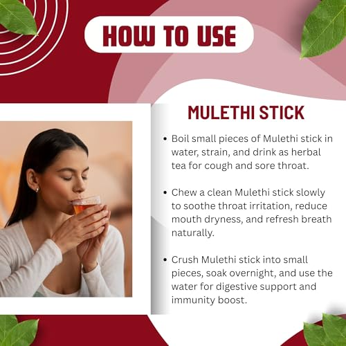 Birju Mahavir Mulethi Stick - Yastimadhu - Licorica Sticks 400 Gr