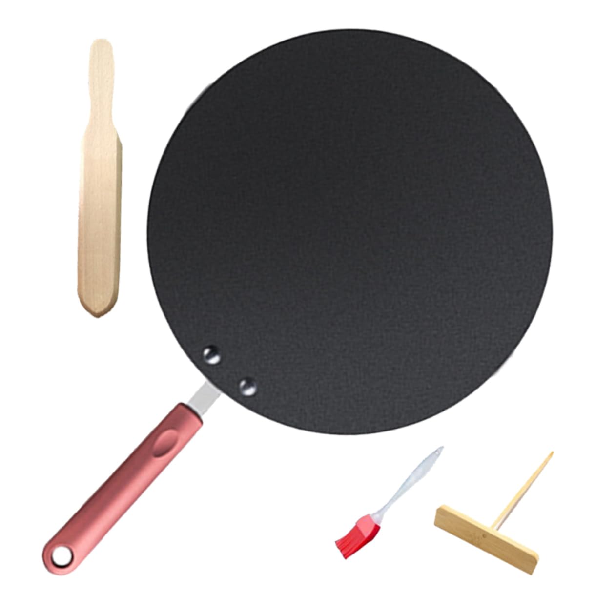 VINTORKY Nonstick Pancake Pan Set Griddle Pan Small Tortilla Nonstick Egg Skillet