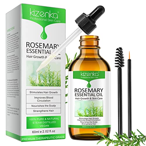Ätherisches Rosmarinöl 100 Ml – Für Haar, Nägel & Körper, Mit Applikator, 100% Rein & Getestet